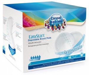 Canpol babies wkładki laktacyjne easy start  x 48 szt (19/600)