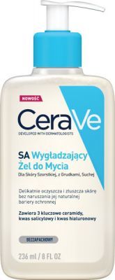 Cerave SA wygładzający żel do mycia (skóra szorstka, z grudkami, sucha) 236 ml