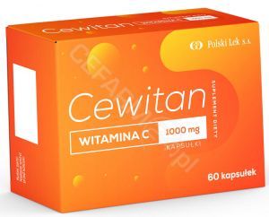 Cewitan Witamina C 1000 mg x 60 kaps (KRÓTKA DATA)
