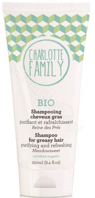 Charlotte Family szampon do włosów przetłuszczających się - ziele wiązówki 250 ml