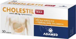 Cholestil Max 200 mg x 30 tabl