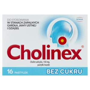 Cholinex bez cukru x 16 pastylek