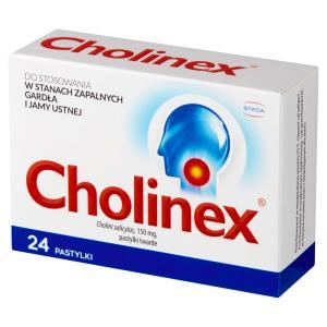 Cholinex x 24 pastylki