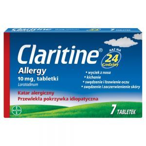 Claritine allergy 10 mg x 7 tabl
