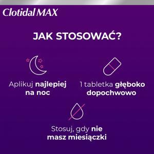 Clotidal MAX 500 mg x 1 tabl dopochwowa
