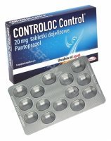 Controloc control 20 mg x 14 tabl dojelitowych
