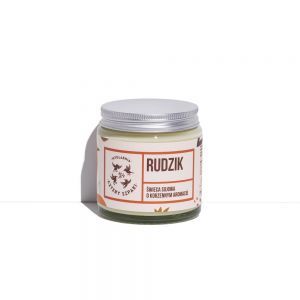 Cztery Szpaki Rudzik - naturalna świeca sojowa o korzennym aromacie 100 g