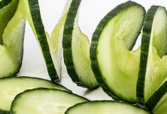 zielony ogórek w kosmetyce