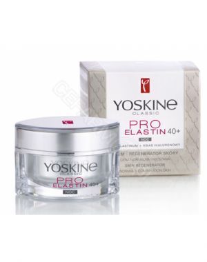 Dax cosmetics yoskine Classic Pro Elastin 40+ krem - regenerator skóry do cery normalnej i mieszanej na noc 50 ml