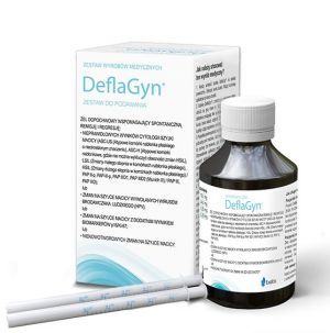 DeflaGyn żel dopochwowy 150 ml + 2 aplikatory wielokrotnego użycia