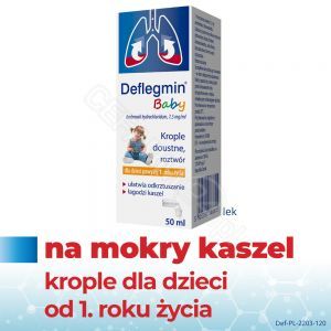 Deflegmin Baby krople 7,5 mg/ml 50 ml