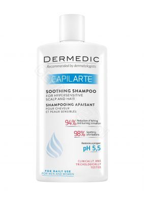 Dermedic capilarte szampon kojący do włosów i nadwrażliwej skóry 300 ml
