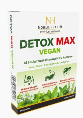 Detox Max Vegan x 21 kaps