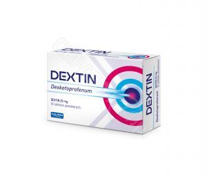 Dextin 25 mg x 10 tabl powlekanych