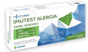 Diather Imutest Alergia (kot, roztocza, pyłki traw) x 1 szt
