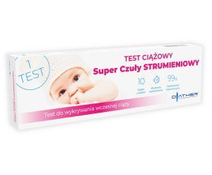 Diather Test Ciążowy Super Czuły STRUMIENIOWY x 1 szt