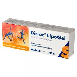 Diclac lipogel 10 mg/g żel 100 g