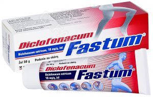 Diclofenacum fastum żel 50 g