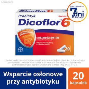 Dicoflor 6 x 20 kaps (nowy skład)