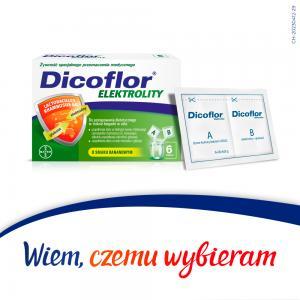 Dicoflor Elektrolity x 12 saszetek (6 porcji)
