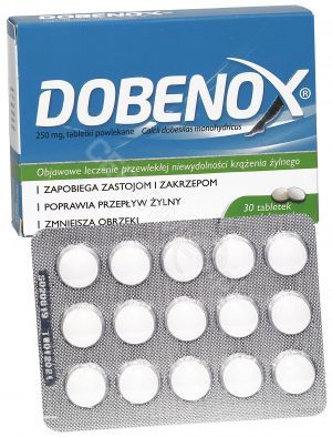 Dobenox 250 mg x 30 tabl powlekanych