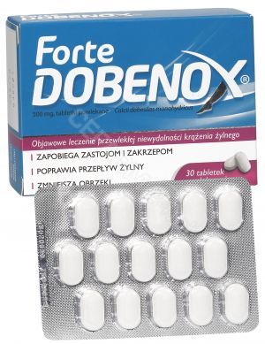 Dobenox forte 500 mg x 30 tabl powlekanych