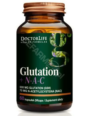 Doctor Life Glutation GSH + NAC 500 mg x 60 kaps