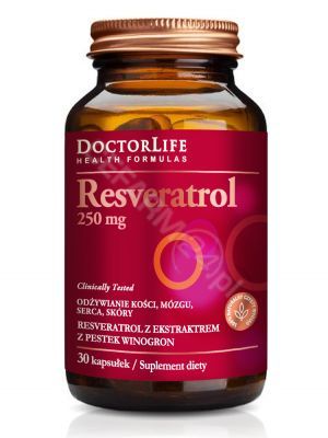 Doctor Life Resveratrol 250 mg x 30 kaps