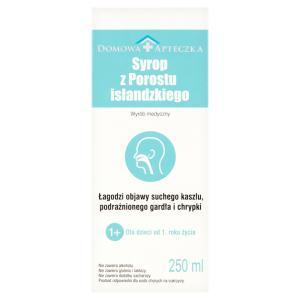 Domowa Apteczka Syrop z Porostu islandzkiego 250 ml
