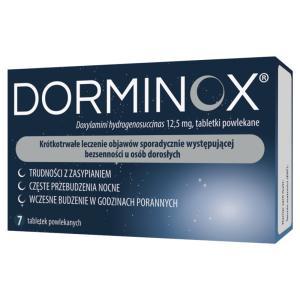 Dorminox 12,5 mg x 7 tabl powlekanych
