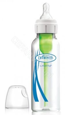 Dr Brown's butelka standardowa szklana antykolkowa Options+ 250 ml