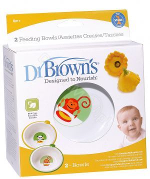 Dr Brown's miseczki dla dzieci x 2 szt