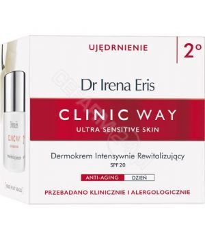 Dr Irena Eris CLINIC WAY dermokrem intensywnie rewitalizujący 2° na dzień spf20 50 ml
