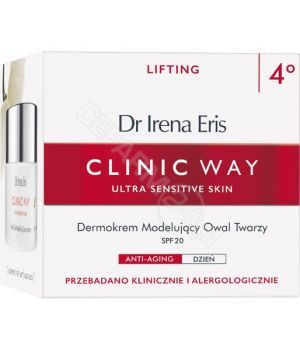 Dr Irena Eris CLINIC WAY dermokrem modelujący owal twarzy 4° na dzień spf20 50 ml