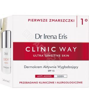 Dr Irena Eris Clinic Way -  krem przeciwzmarszczkowy 1° na dzień SPF 15 - 50 ml