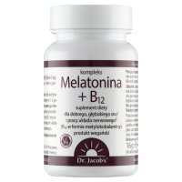 Dr. Jacob's Melatonina + B12  x 60 tabl