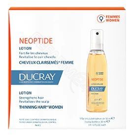 Ducray Neoptide - płyn przeciw wypadaniu włosów dla kobiet  w sprayu 3 x 30 ml