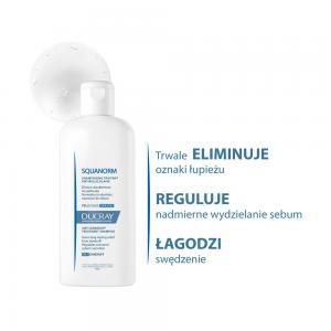 Ducray Squanorm szampon przeciwłupieżowy 200 ml (łupież tłusty)