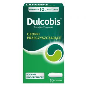 Dulcobis 10 mg x 10 czopków