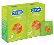Durex Arouser prezerwatywy prążkowane dla doznań x 18 szt w dwupaku (2 x 18 szt)