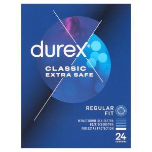 Durex Extra Safe prezerwatywy wzmocnione zwiększona ilość lubrykantu x 24 szt