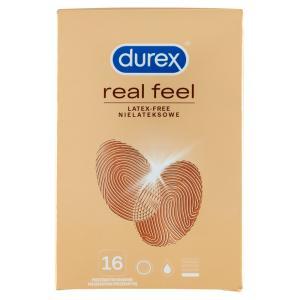 Durex Real Feel prezerwatywy gładkie bez lateksu x 16 szt