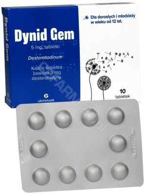 Dynid Gem 5 mg x 10 tabl