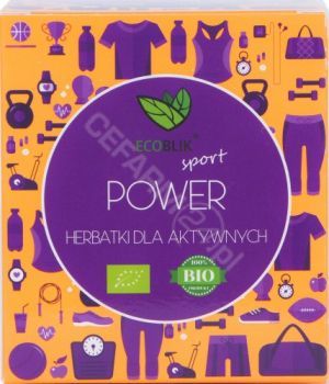 Ecoblik herbatka ekologiczna dla aktywnych POWER x 20 sasz