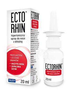 Ectorhin hipertoniczny spray do nosa z ektoiną 20 ml