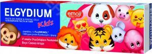 Elgydium Emoji Kids pasta do zębów dla dzieci 3-6 lat o smaku orzeźwiająca truskawka 50 ml
