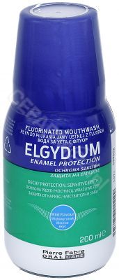 Elgydium Ochrona Szkliwa płyn do płukania jamy ustnej z fluorem 200 ml
