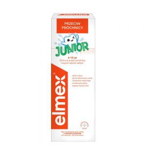 Elmex junior płyn do płukania jamy ustnej dla dzieci (6-12 lat) 400 ml