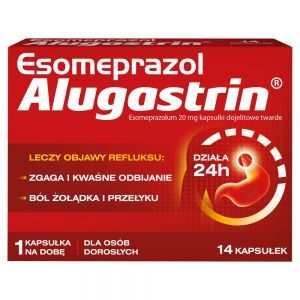 Esomeprazol Alugastrin 20 mg x 14 kaps