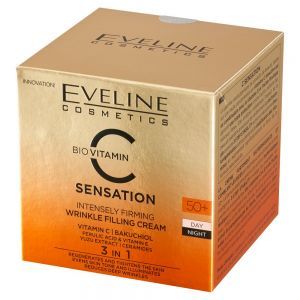 Eveline C-Sensation intensywnie ujędrniający krem wypełniający zmarszczki 50+ 50 ml